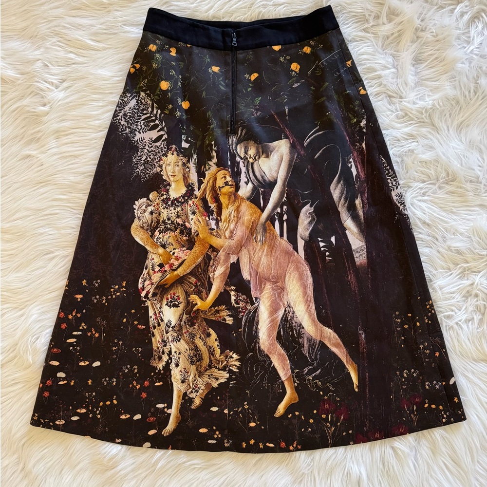 Alice + Olivia New Botticelli Primavera Skirt Size 6 - Picture 5 of 5